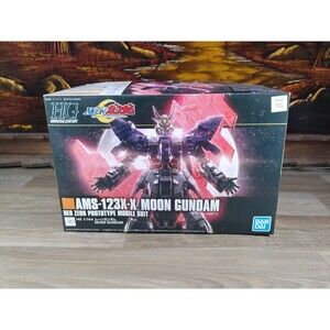 *READ DESCRIPTION* Bandai HGUC #215 1/144 HG AMS-123X-X Moon Gundam *BOX ONLY*